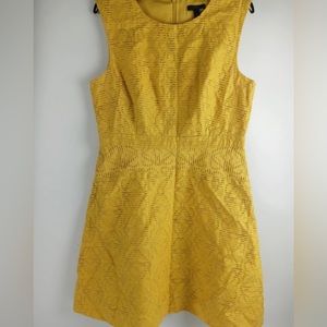 J Crew Yellow Sleeveless Dress